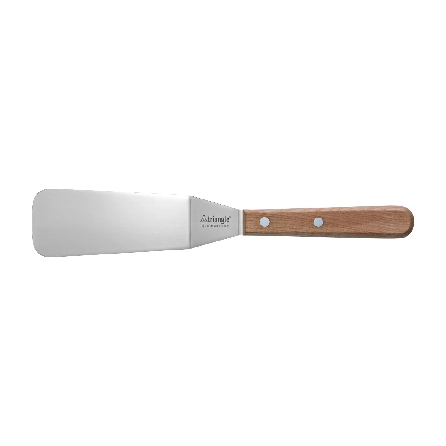 TRIANGLE Palet met knik RVS lemmet 12cm  FSC kersenhout handvat