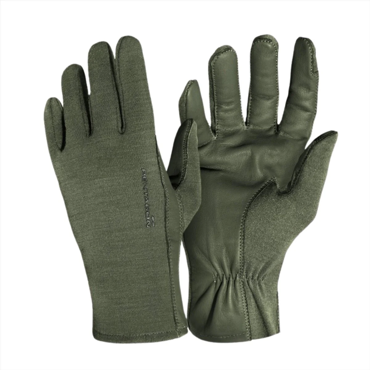 Pentagon nomex piloothandschoenen korte manchet Kevlar touchscreen brandbestendig