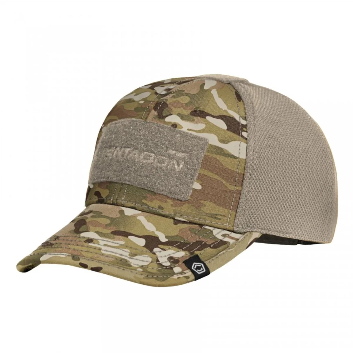 Pentagon Raptor Tactical Cap One Size ademende gaas terug operaties camo