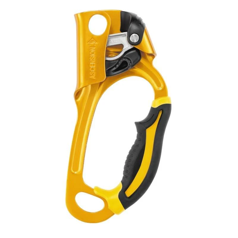Petzl Ascension Ergonomische touwklimhandklim 8-13 mm touwen geel