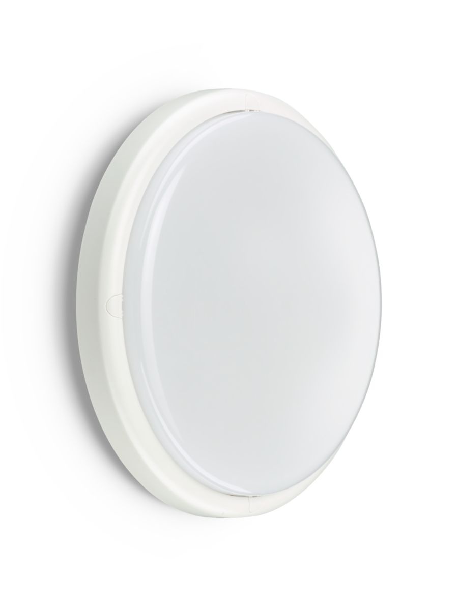 LED Bulkhead WL070V Ledinaire Kunststof Wit 17W 1700lm – 830-840 CCT | 285mm – IP65
