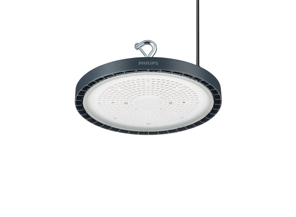 LED Highbay BY121P Coreline G5 Aluminium Grijs 134W 20000lm 55D – 840 Koel Wit | IP65 – Dali Dimbaar