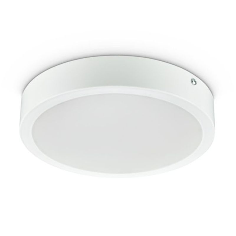LED Plafondlamp – Wit Metaal DN065C – 12W 1200Lm – 830 Warm Wit | 175MM IP20