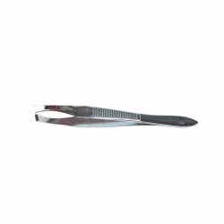 SOLINGER Pincet 8 cm plat recht RVS