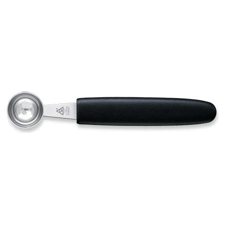 TRIANGLE roestvrijstalen Pommes-Parisienne – meloen – appel – groente – boor – lepel Ø 25mm met zwart kunststof heft TRIANGLE roestvrijstalen Pommes-Parisienne – meloen – appel – groente – boor – lepel Ø 25mm met zwart kunststof heft