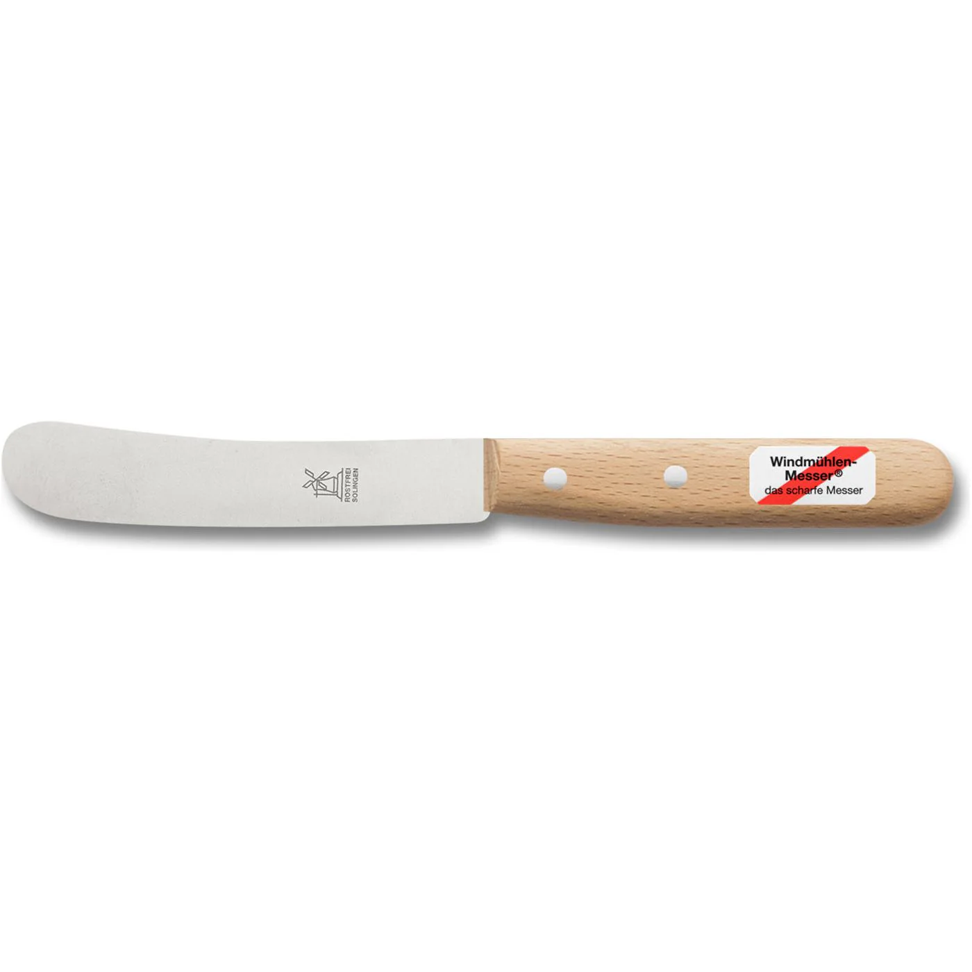 ROBERT HERDER Buckels Botermes RVS lemmet 7cm en FSC Roodbeukhouten heft