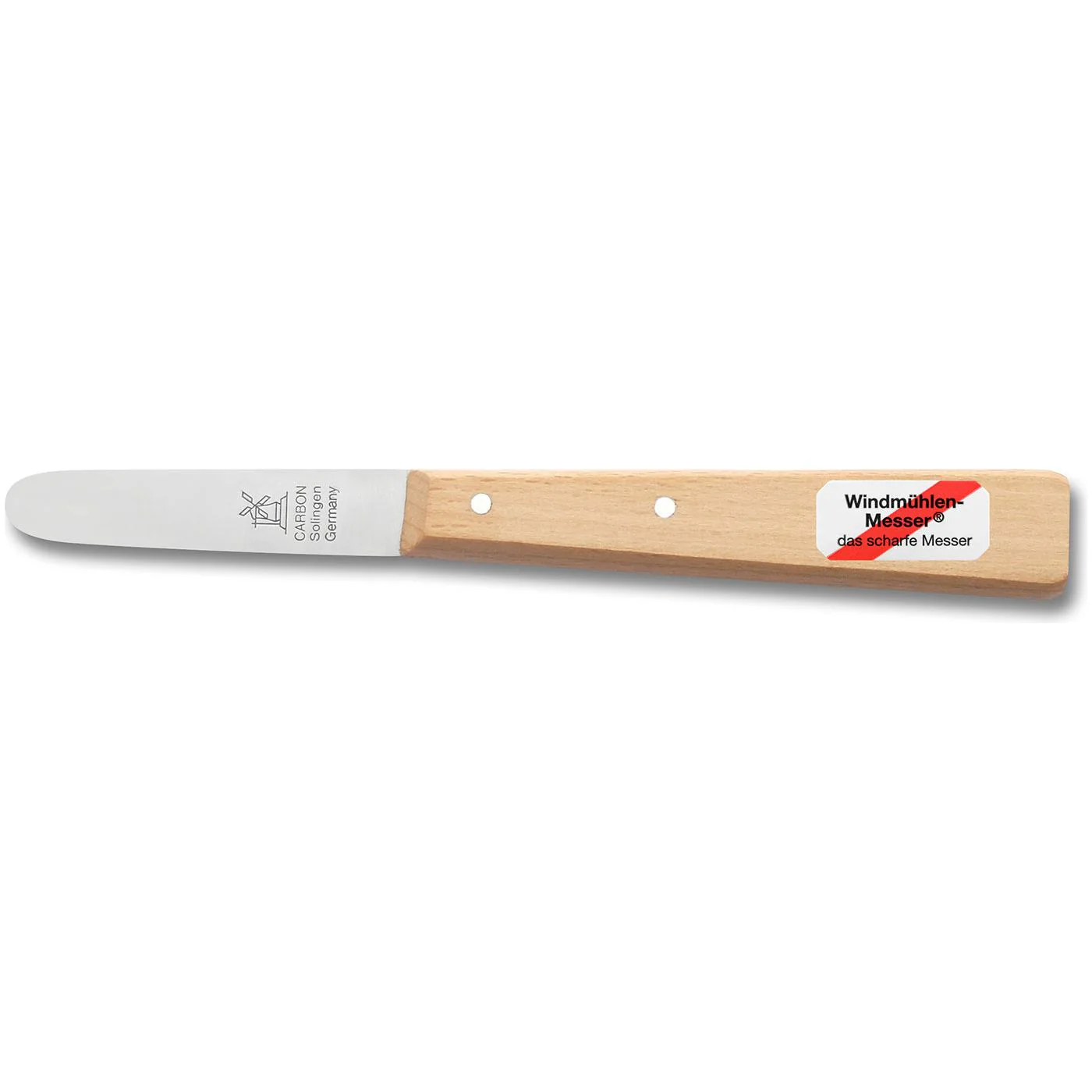 ROBERT HERDER Function Oogstmes 6,5cm Carbonstalen lemmet roodbeukhouten heft