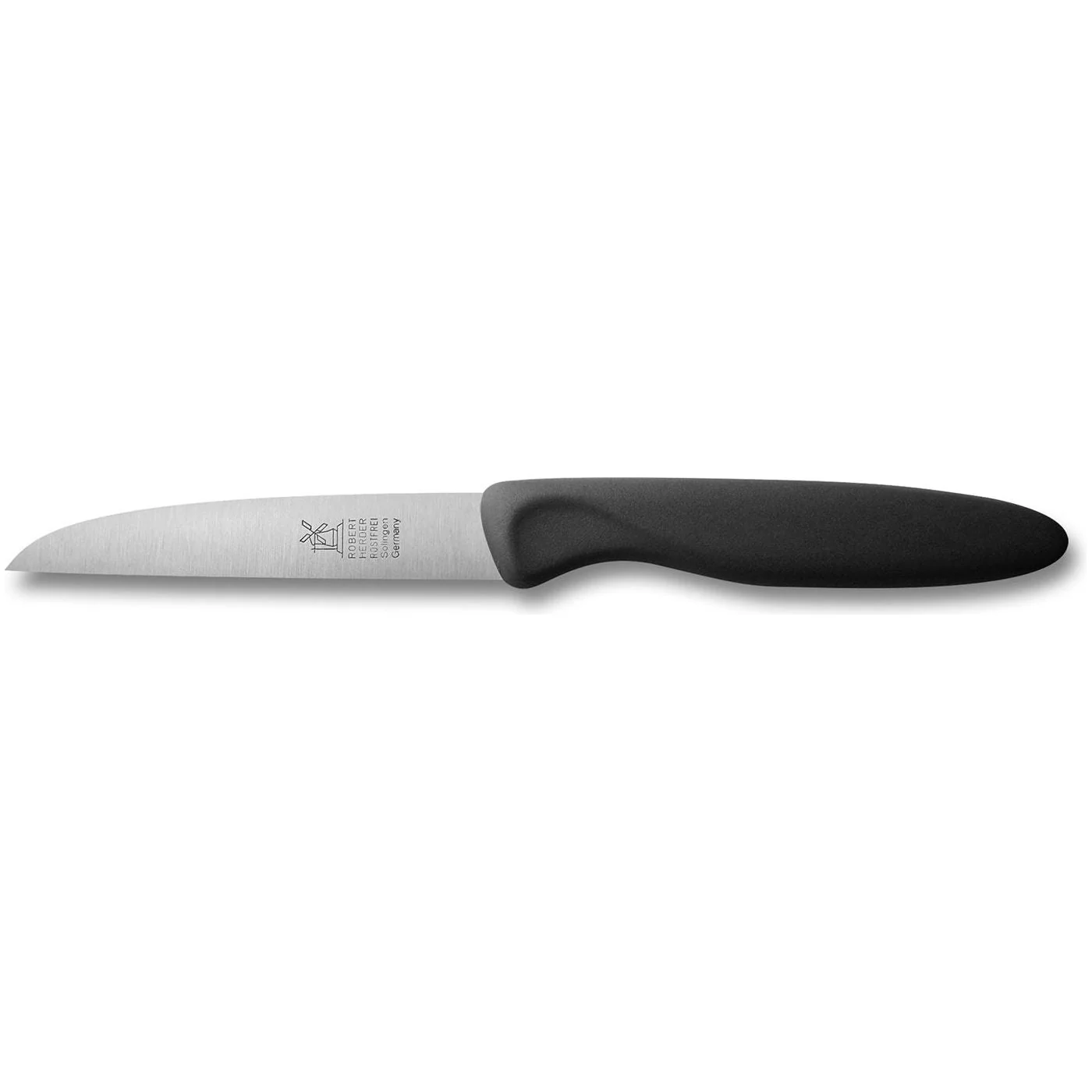 ROBERT HERDER Klassiker 1972 schilmes 8,5cm RVS lemmet met zwart kunststof anti-slip heft