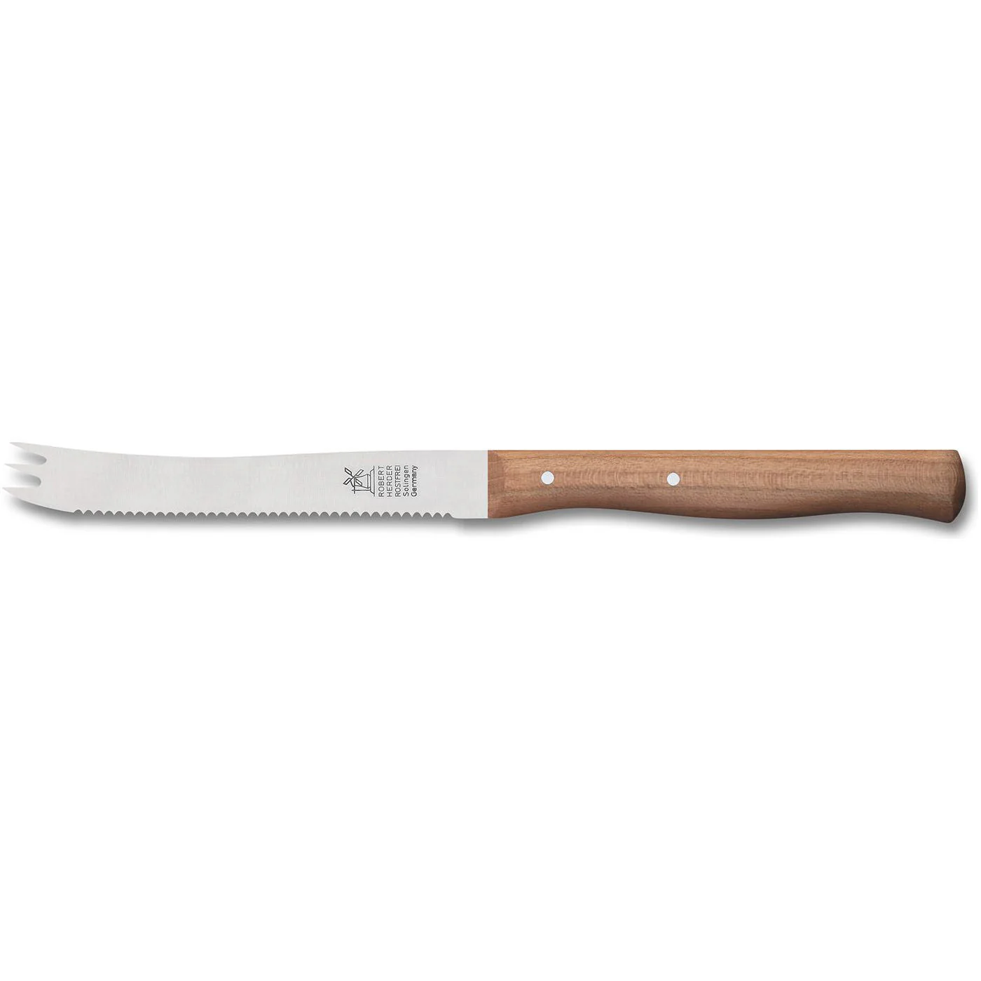 ROBERT HERDER Vorkspits Kaasmes 11cm RVS lemmet FSC Kersenhouten heft