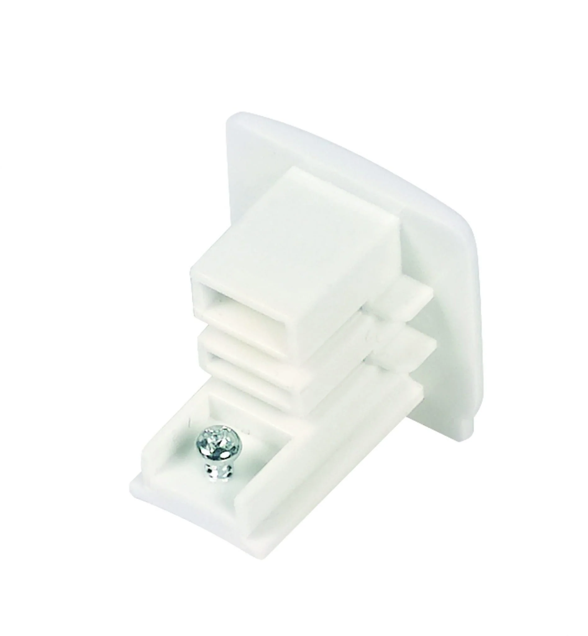 Witte eind plug 3-Fase Rail