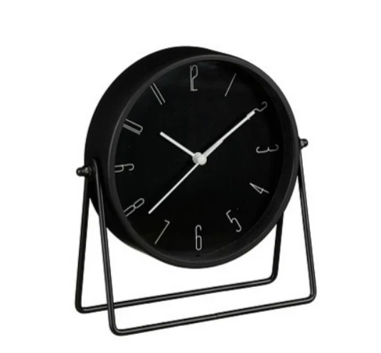 Selected by | Klok Corky zwart 18cm