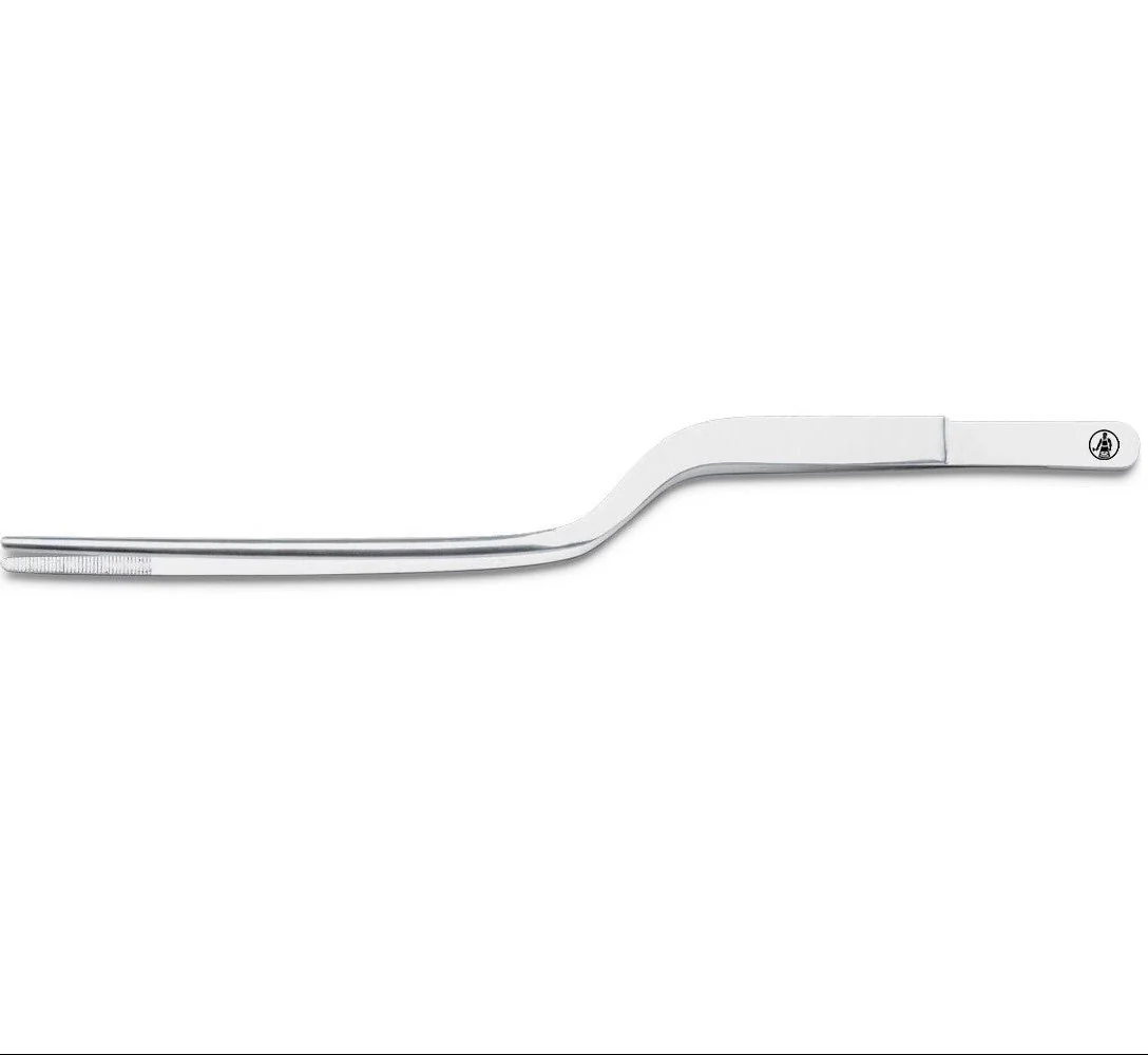 MESSERMEISTER gebogen serveer pincet 20CM roestvrijstaal