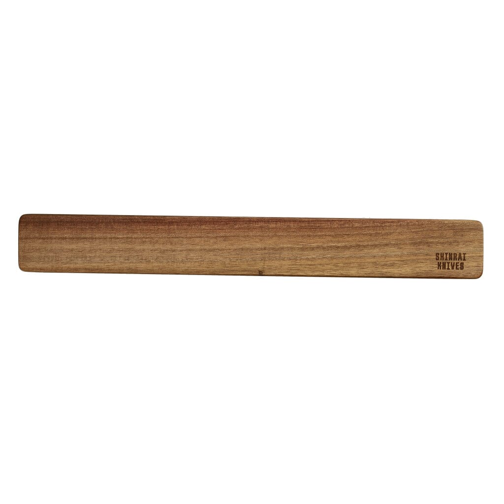 Shinrai Knives – Knife Magnet Wall Strip 40 cm – Acacia Wood
