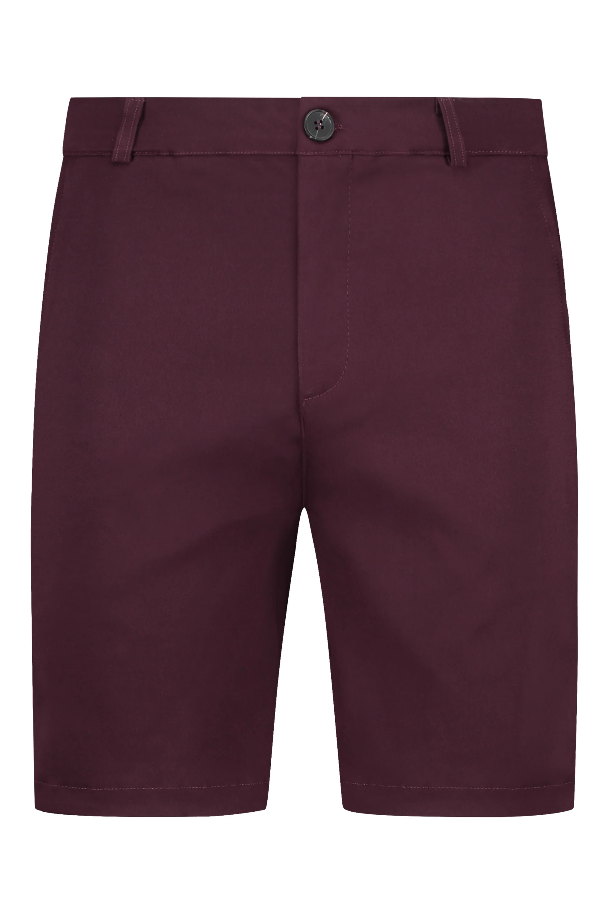 Super stretch chino short bordeaux