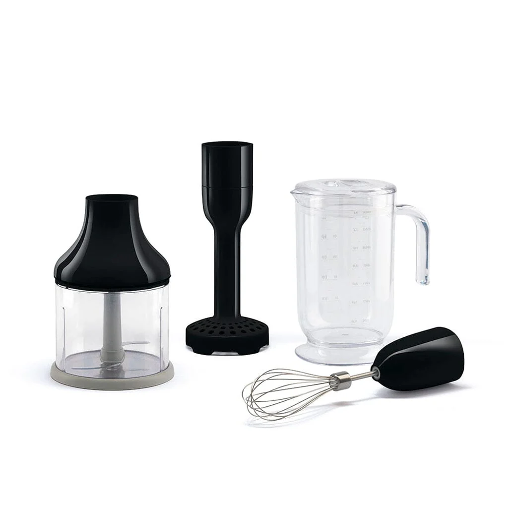 Smeg – Accessories | 4 accessories set, Black, Beaker, Chopper, Whisk, Masher