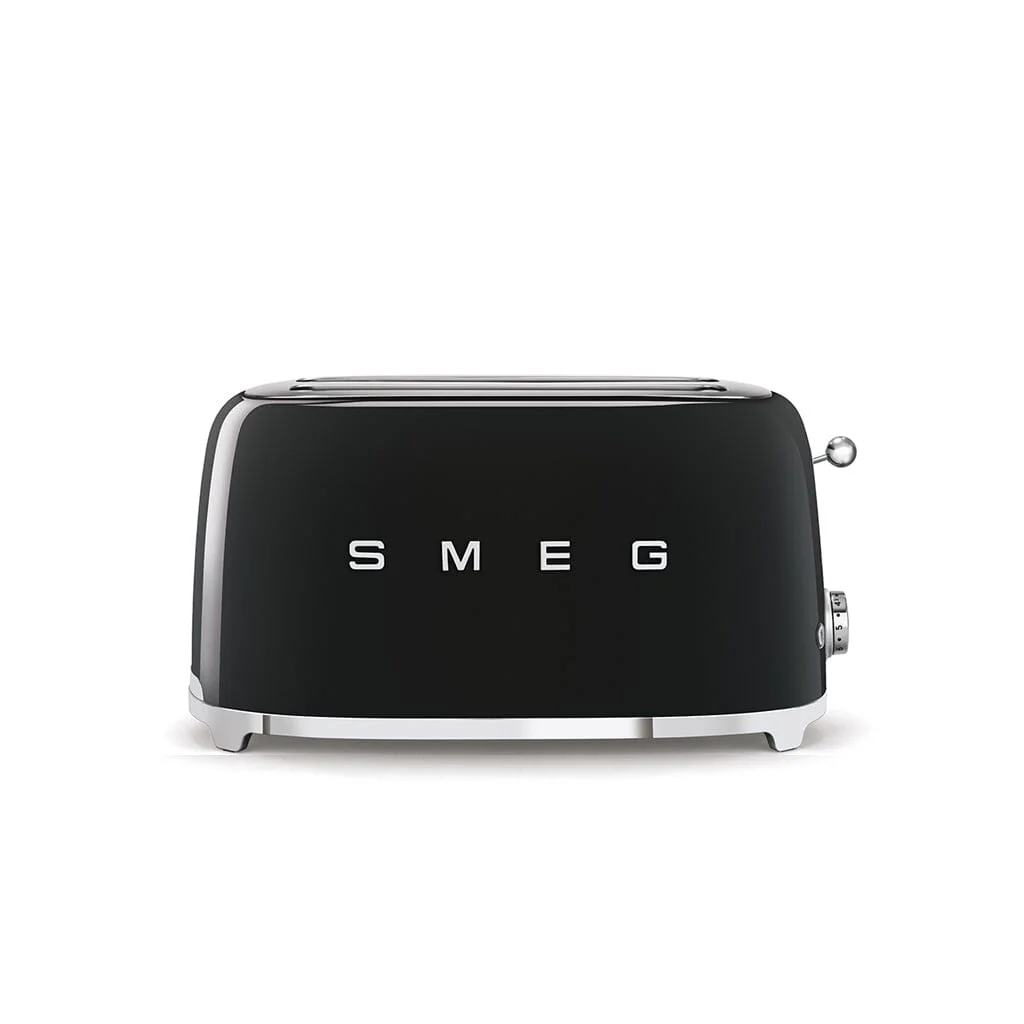 Smeg – Toasters | Black | 50s | Toaster 2×4