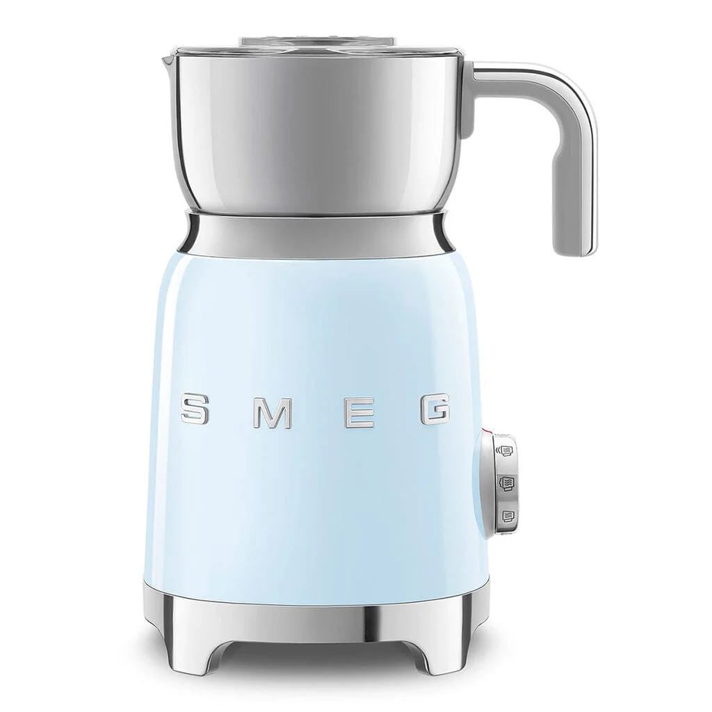 Smeg – Milk Frother | Pastel Blue | 50s | Induction Milk Frother