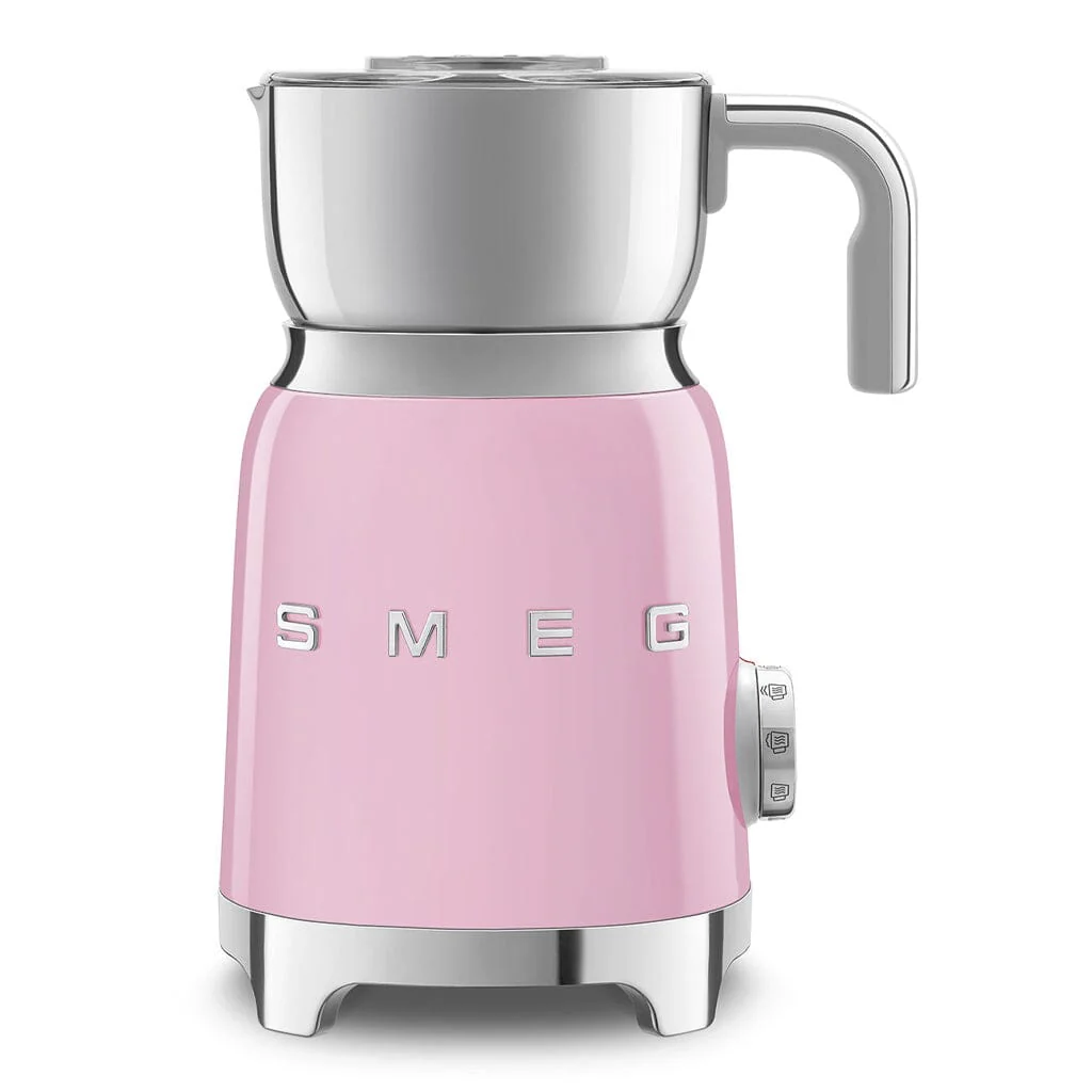 Smeg – Milk Frother | Pink | 50s | Induction Milk Frother