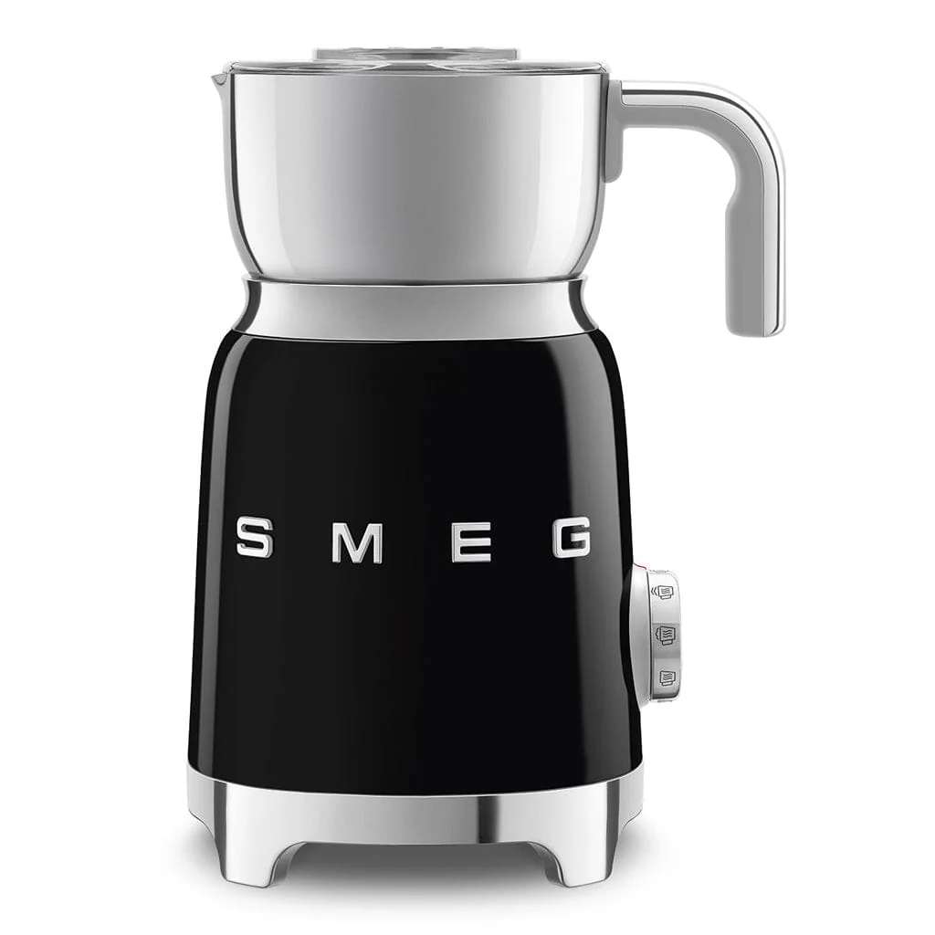 Smeg – Milk Frother | Black | 50s | Induction Milk Frother