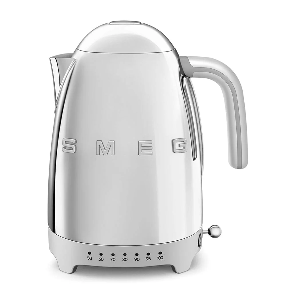 Smeg – Kettle | Chrome Stainless Steel | 1950s | Variable speed kettles