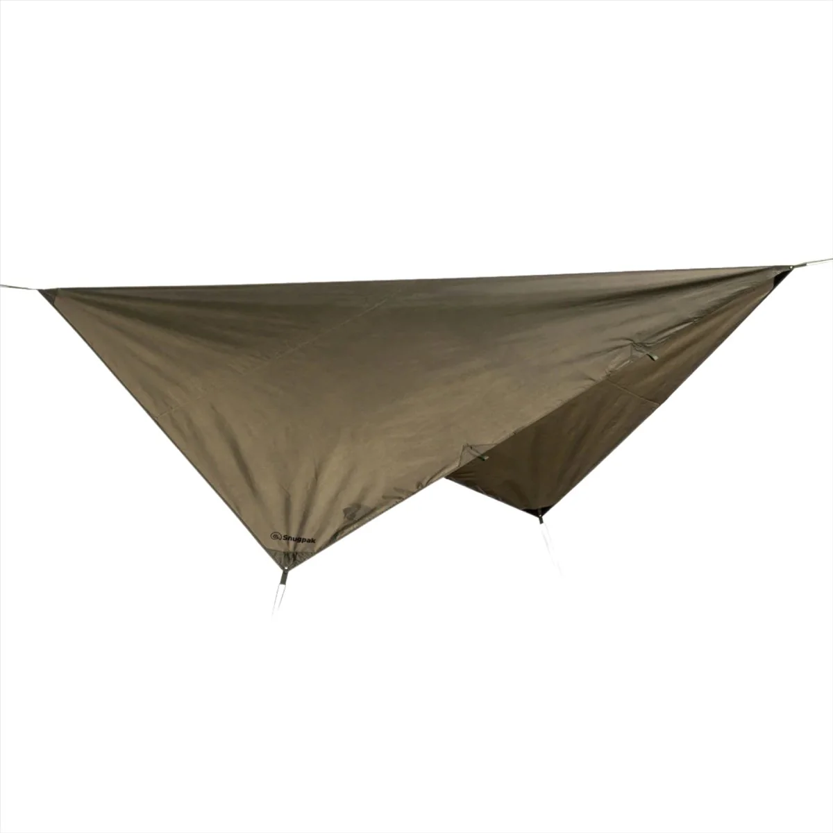 Snugpak Stasha G2 zeildoek waterdicht lichtgewicht compact shelterzeil olijf