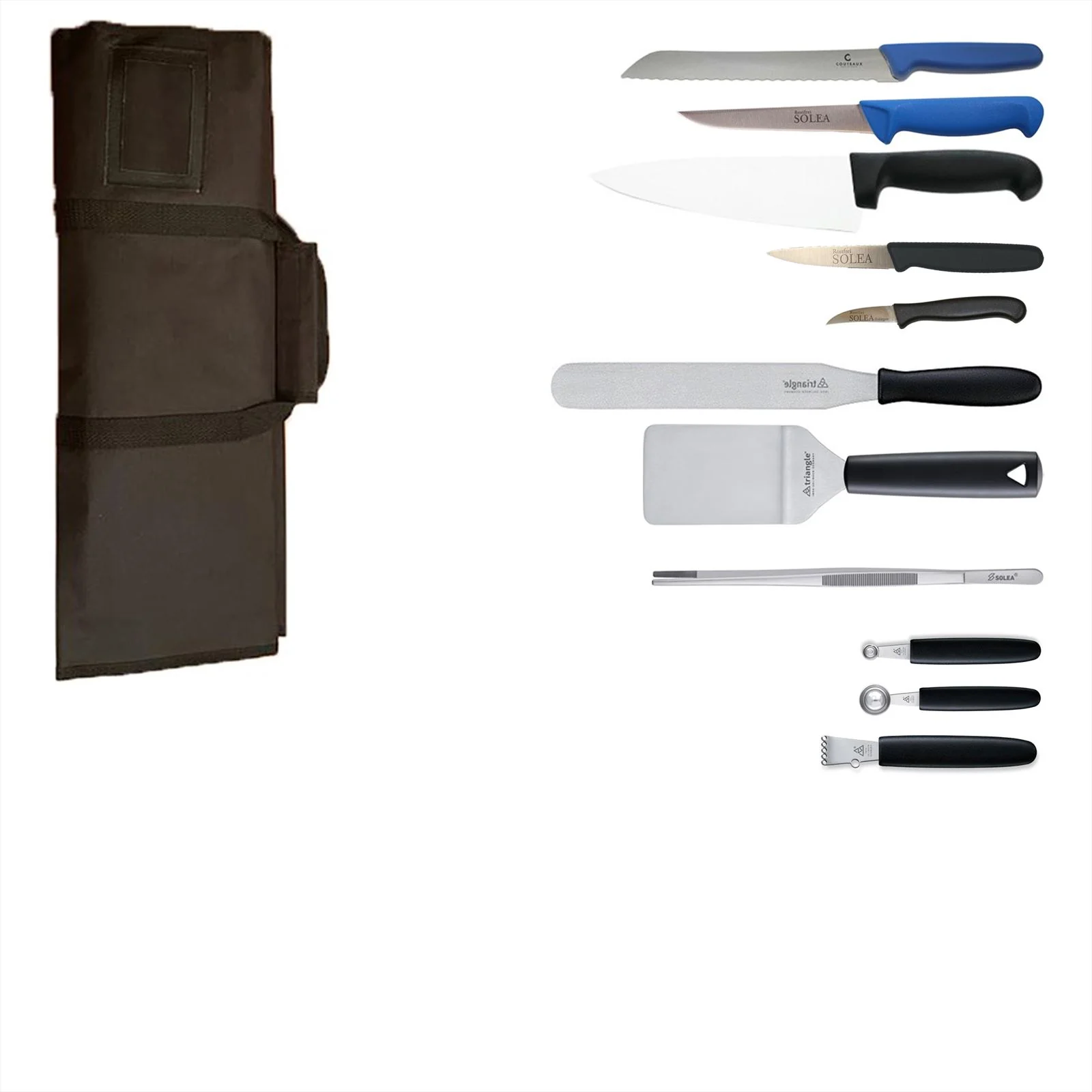 COUTEAUX Horeca messenset voor de kok – MBO/BBL/BOL opleiding – 12 delig