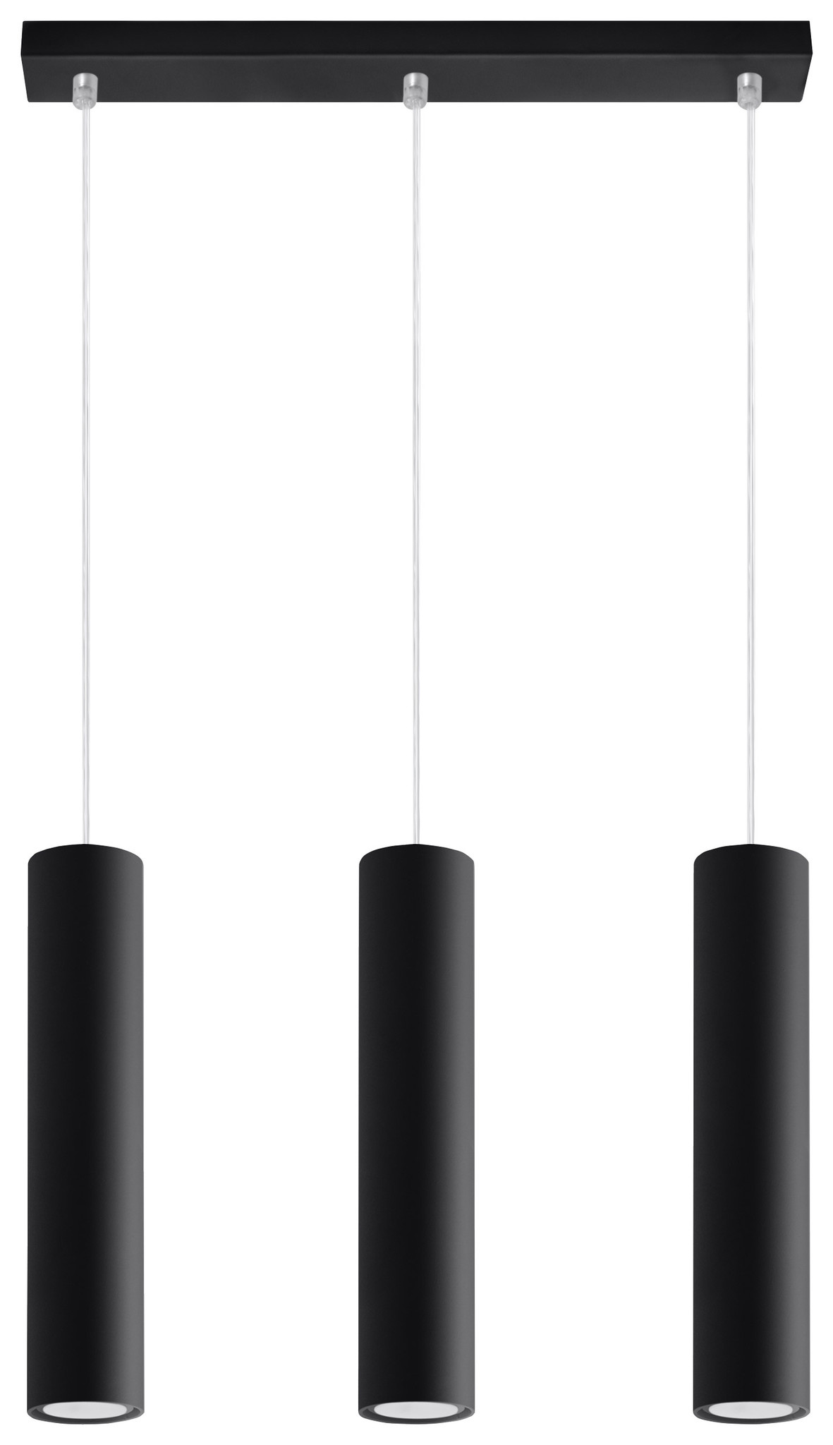LED Hanglamp mat zwart LAGOS – 3 x GU10 aansluiting