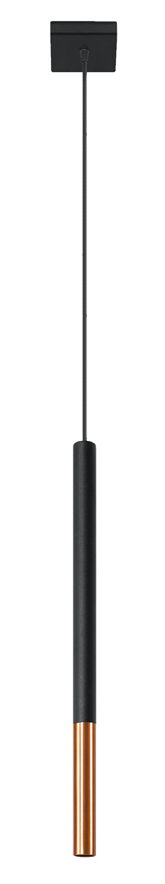 LED Hanglamp zwart koper MOZAICA – 1 x G9 aansluiting