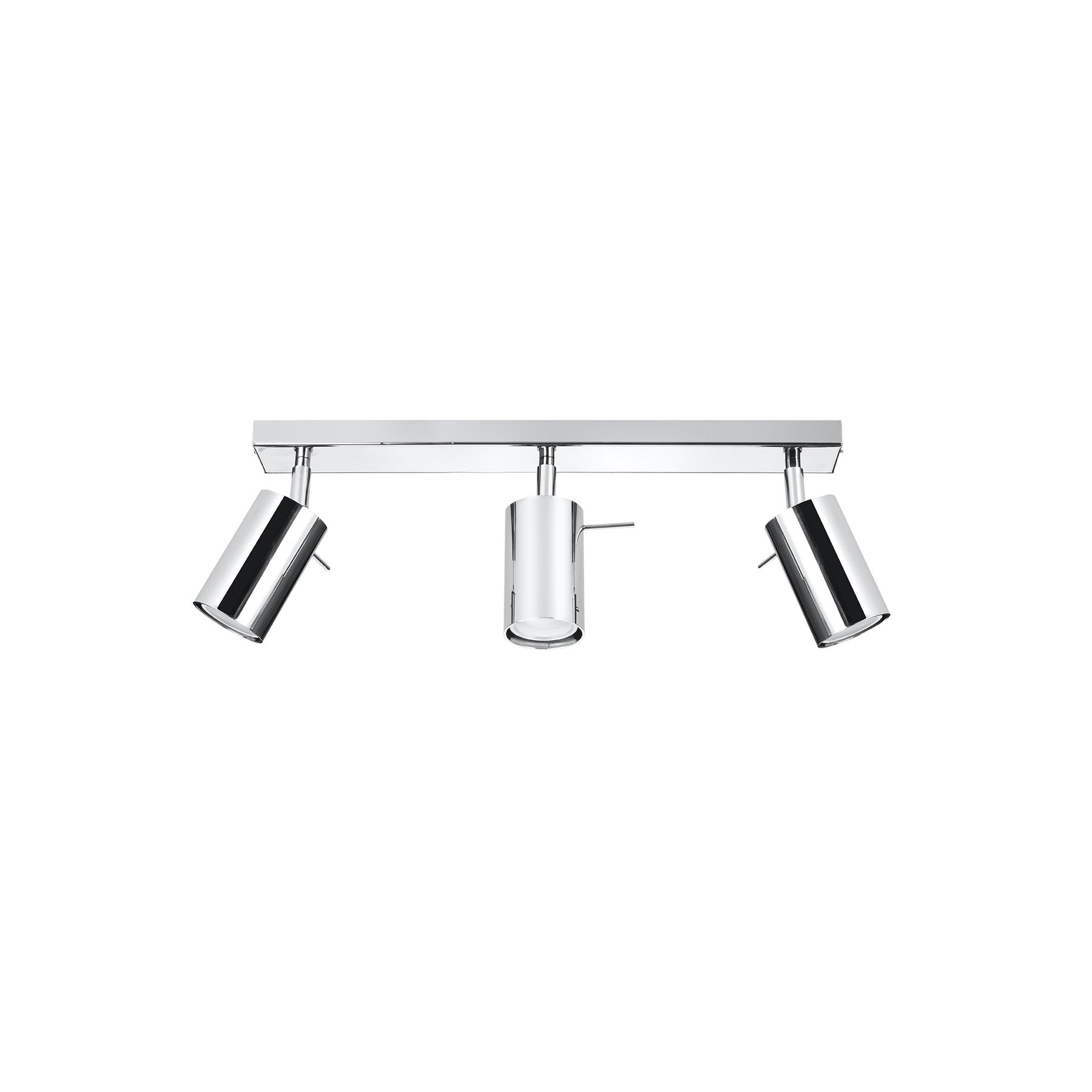 LED Plafondspot chrome RING – 3 x GU10 aansluiting