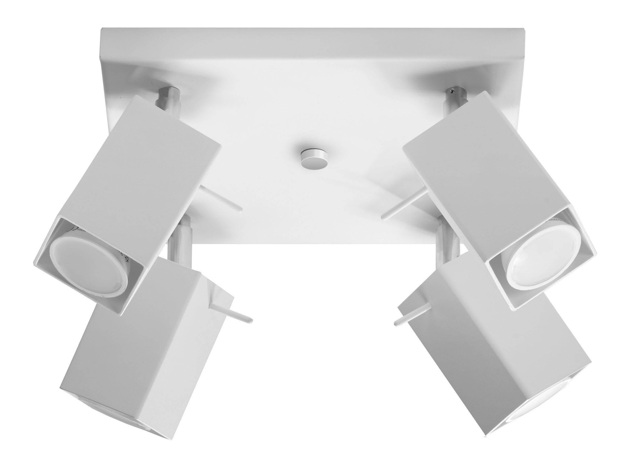 LED Plafondspot wit MERIDA – 4 x GU10 aansluiting