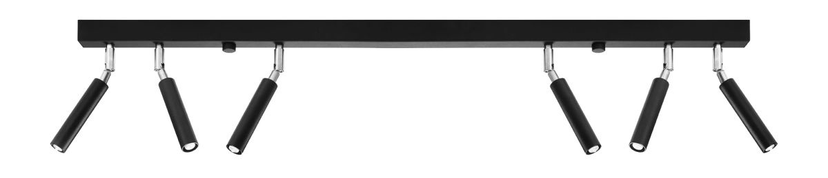 LED Plafondspot zwart EYETECH – 6 x G9 aansluiting