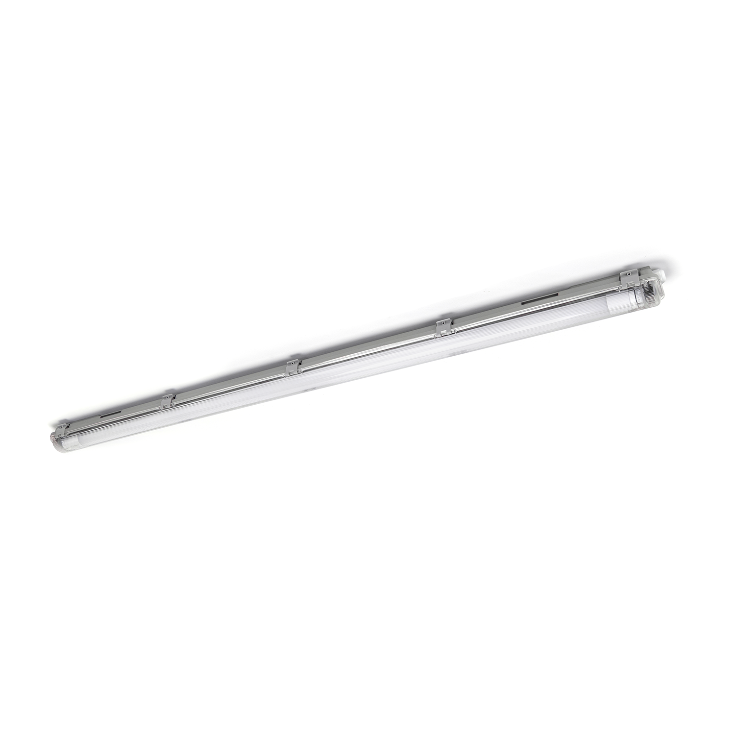 1.2m 18W LED TL Waterdichte armatuur IP65 + 1 LED TL buis 3000K 830 Warm Wit compleet