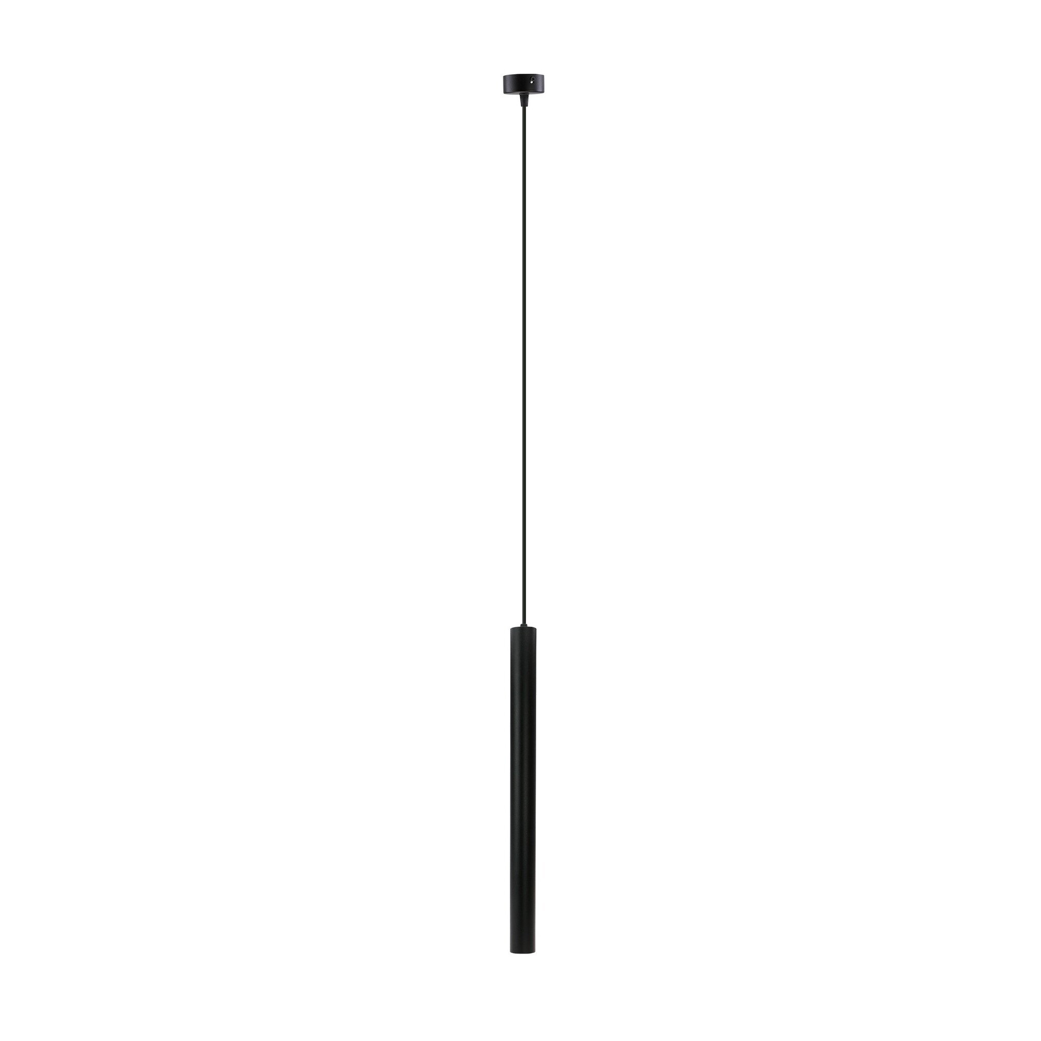 Hanglamp -Chloe Slim – Aluminium – Zwart – GU11/MR11 – 1xGU10 Fitting – 500x40mm