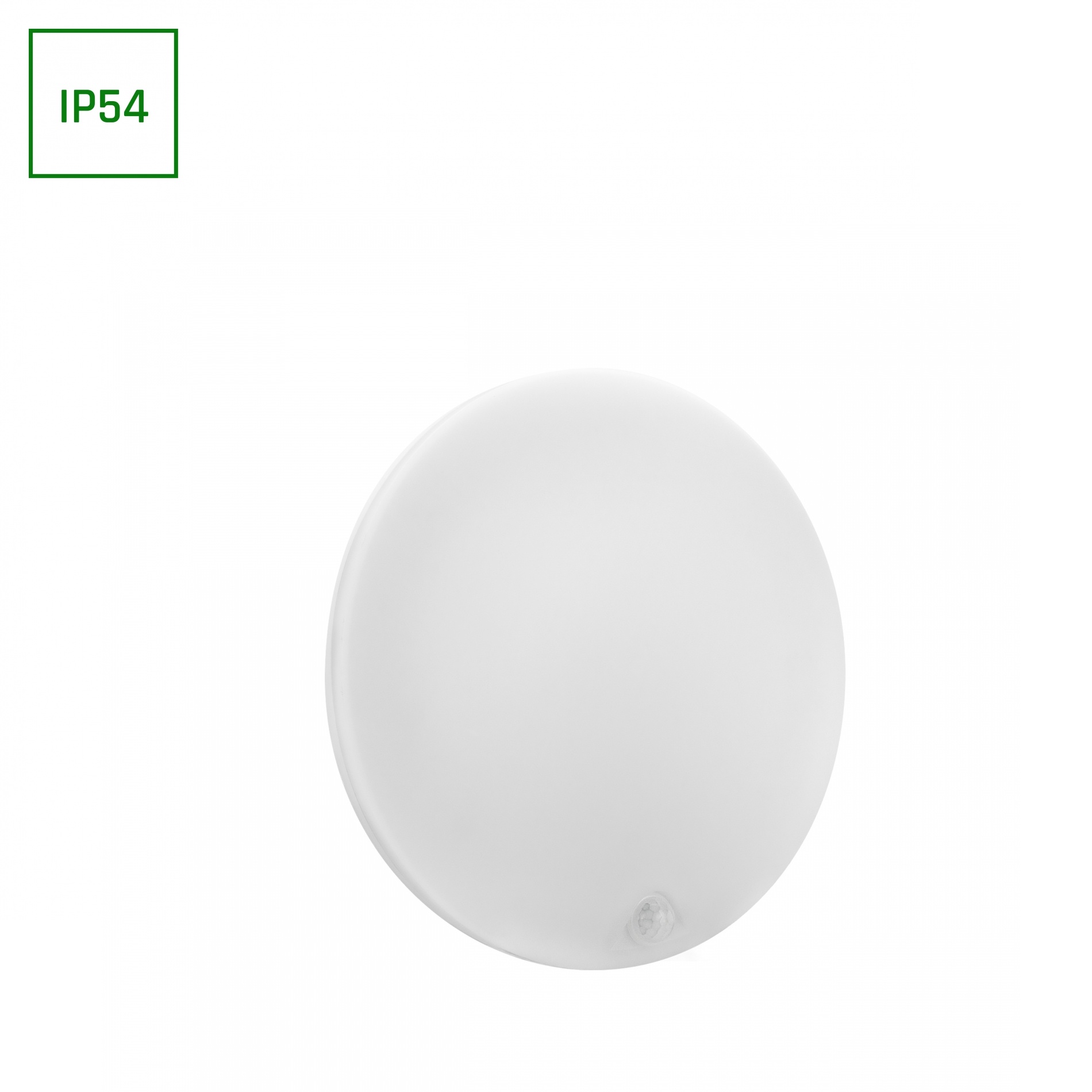 LED Opbouwlamp NYMPHEA PROXI PIR – 18W – 4000K – IP54 – 120° Stralingshoek – Rond – Wit – Opbouwmontage