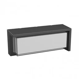 LED Wandlamp Verto Block – 20W – CCT 2700K/4000K/6000K – IP65 – 120 lm/W – Zwart – Opbouwmontage – 2 Jaar Garantie