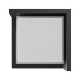 LED Wandlamp Verto Square Edge – 10W – 1200 Lumen – CCT 2700K/4000K/6000K – 230V – IP65 – 120 lm/W – 160/120° Bundel – Zwart – Opbouwmontage – 2 Jaar Garantie
