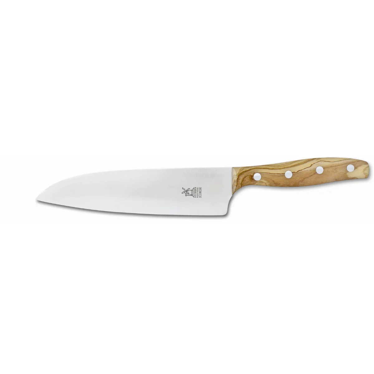 ROBERT HERDER K5 Koksmes XL RVS lemmet 18cm en ijsbeuken houten heft