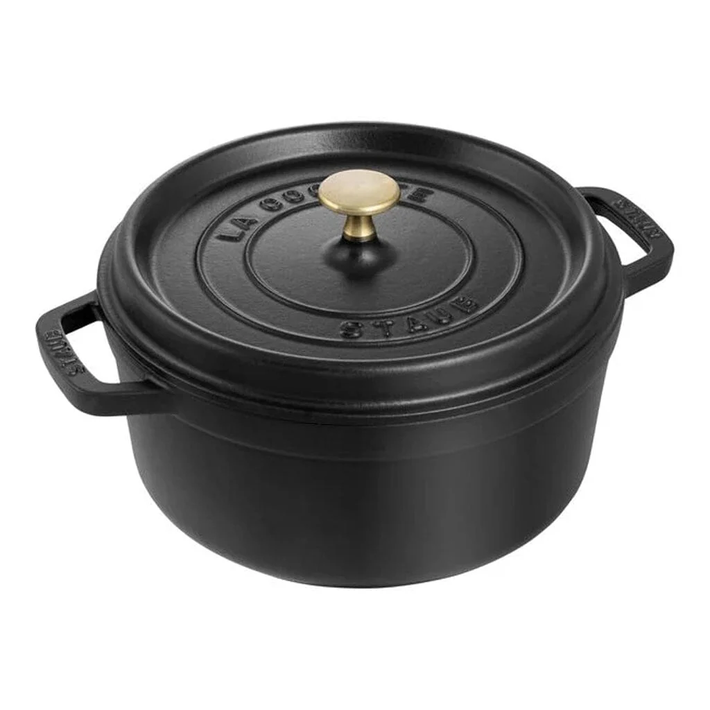 Staub – Round cocotte 26 cm – black Staub – Round cocotte 26 cm – black