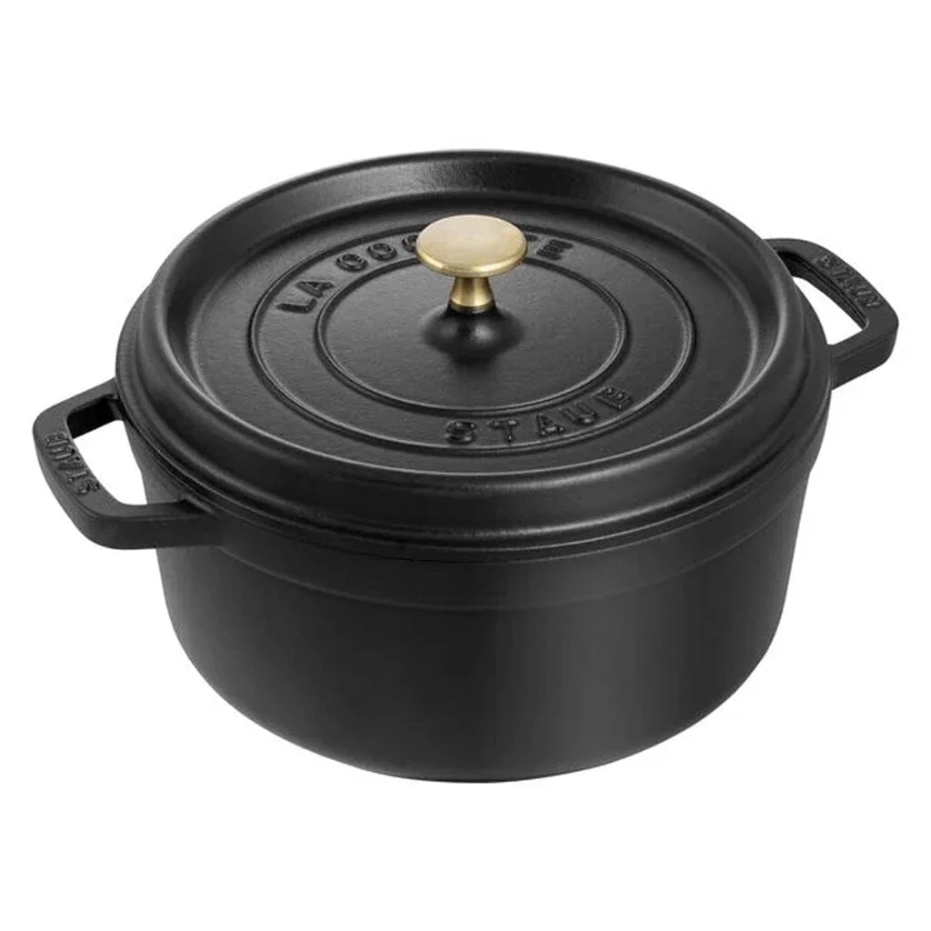 Staub – Round cocotte 28 cm – black Staub – Round cocotte 28 cm – black