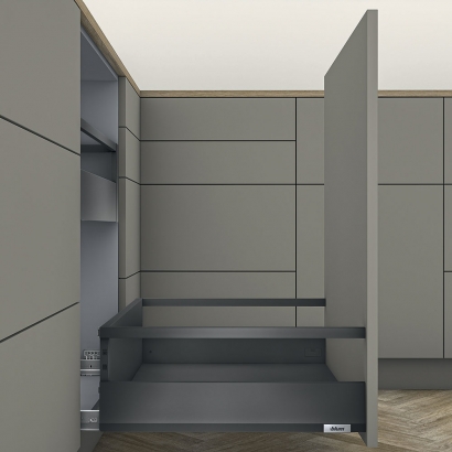 Blum MERIVOBOX Lade afvalsortering reling ME4 | Bestel Online
