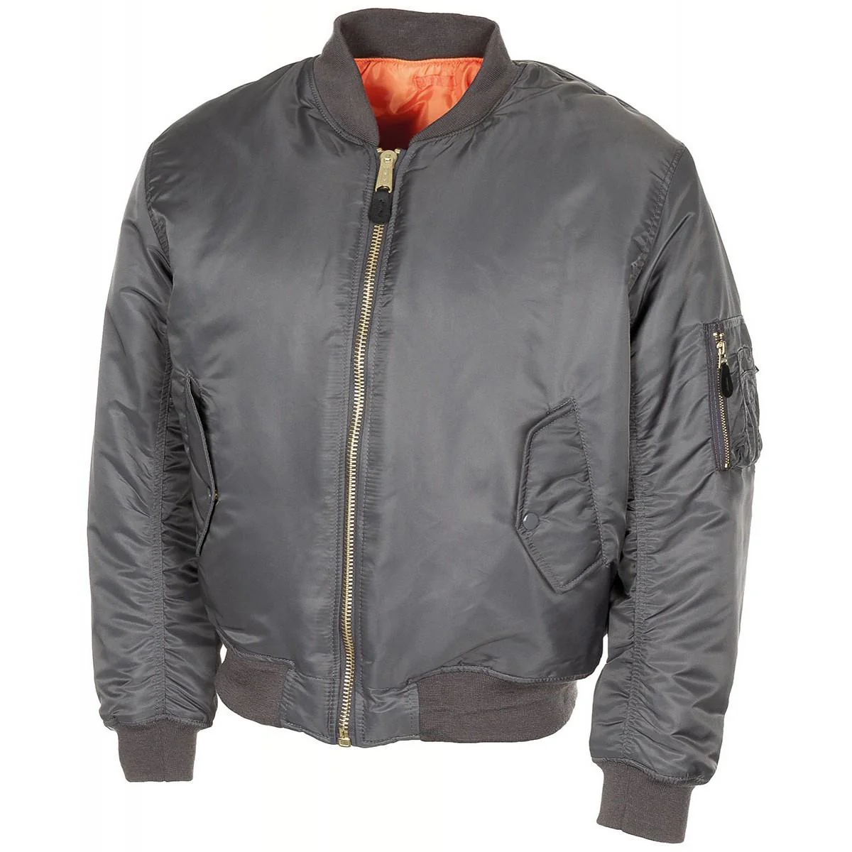 Amerikaanse legerstijl jas MA1 Air Forces Troops Bomber Urban Gray Winddichte puffer