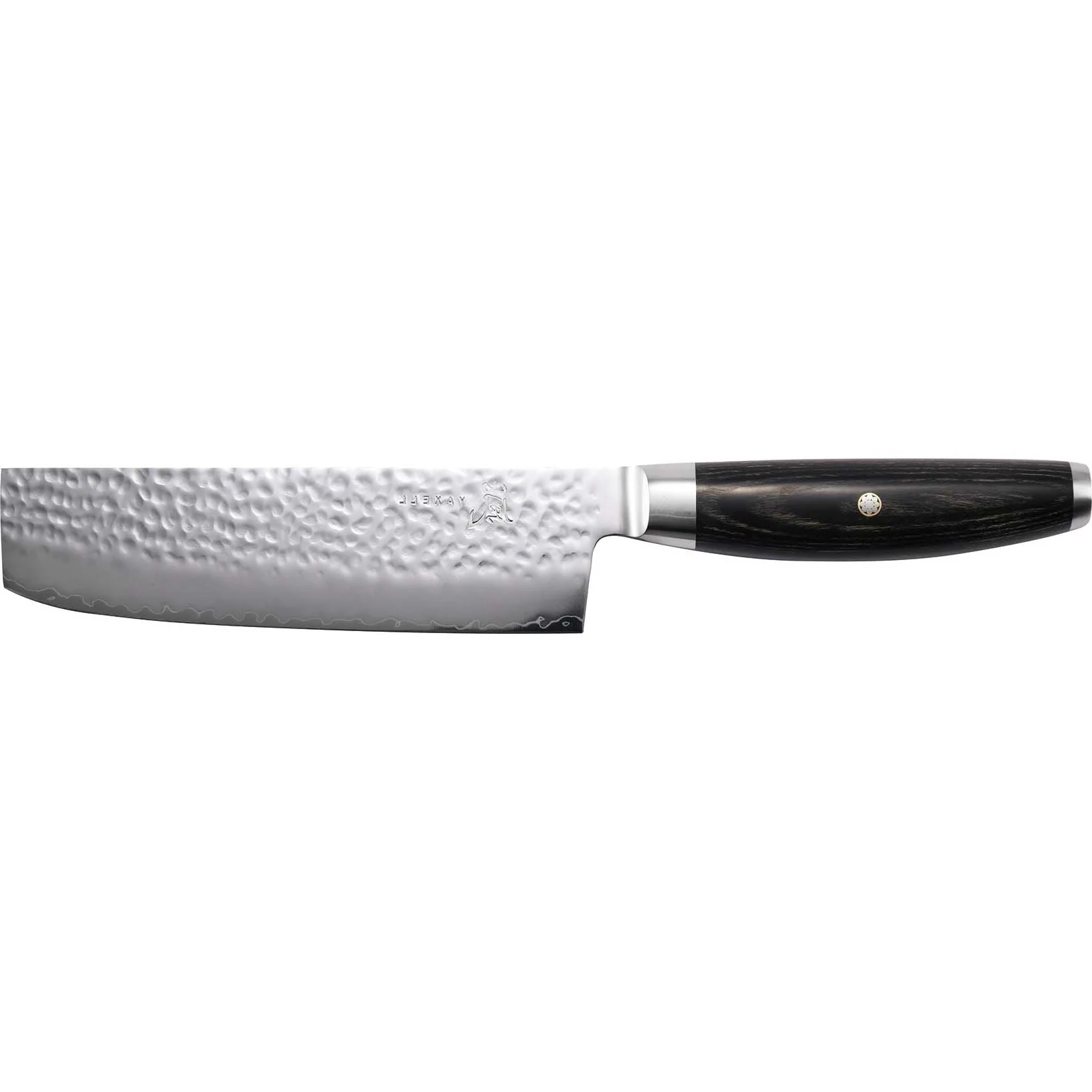 YAXEL KETU Nakiri 16.5cm 3 laags RVS SG2 stalen lemmet zwart pakkawood heft
