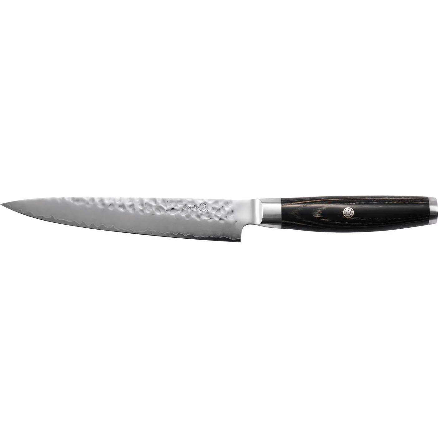 Yaxell Ketu Vleesmes 15 cm 3 laags roestvrijstaal met zwart pakka wood heft