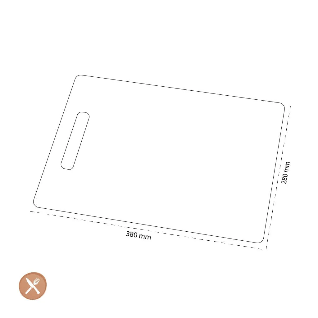 Zwilling – Cutting board, fiberwood, medium size